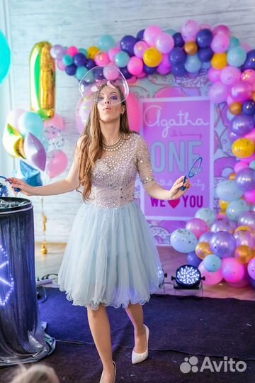 Шоу мыльных пузырей