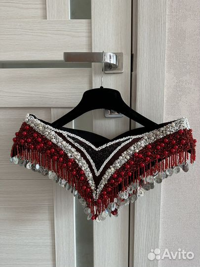 Костюм для восточных танцев(лиф и пояс)