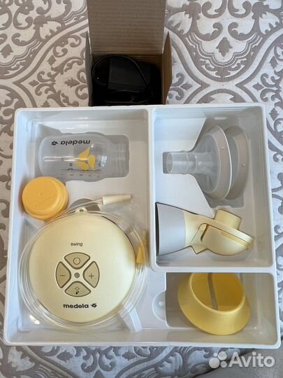 Молокоотсос medela swing flex электрический