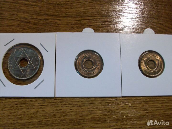 Монеты Африки. Колонии