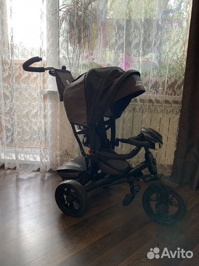 Трехколесный велосипед lamborghini с ручкой