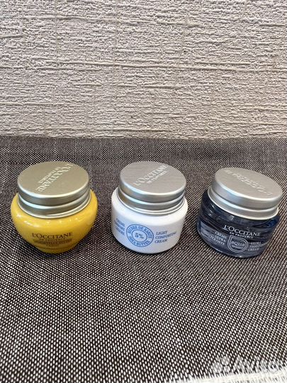 Баночки из под крема loccitane