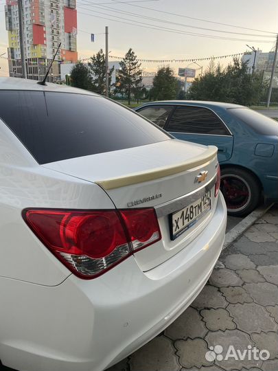 Лип спойлер chevrolet cruze