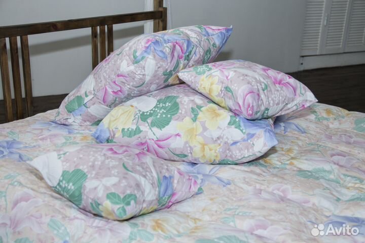 Подушки и одеяла из пуха и пера