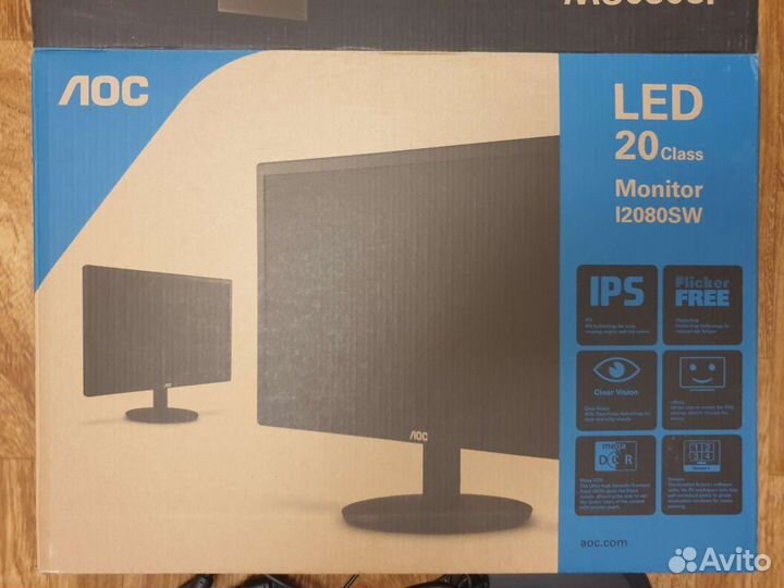 Монитор аос i2080sw