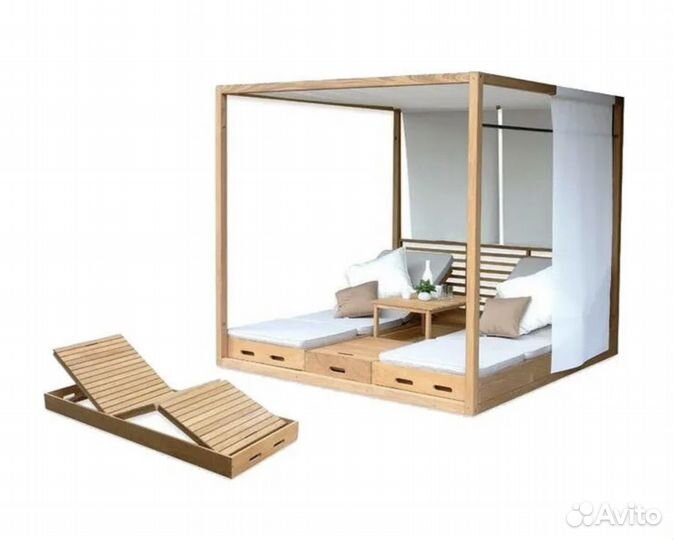 Бунгало и топчаны