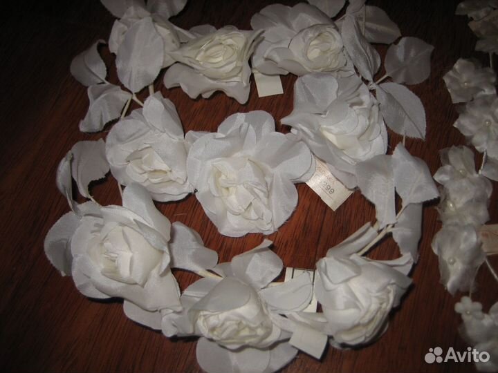 Украшения на голову, цветы