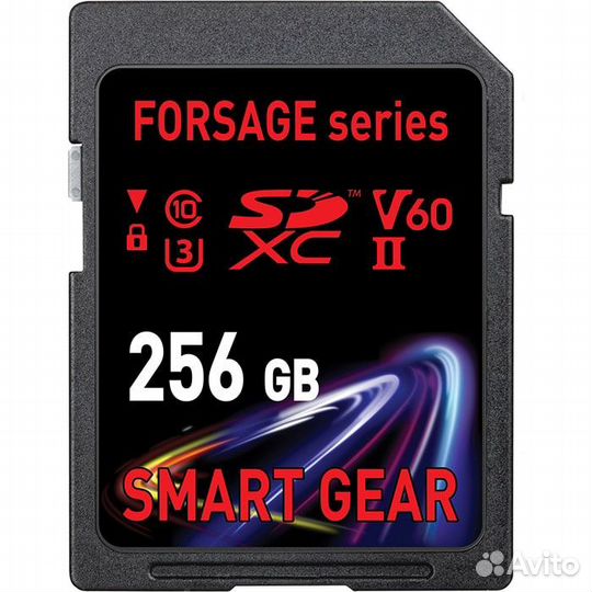 Карта памяти SMART Gear Forsage sdxc UHS-II V60 25