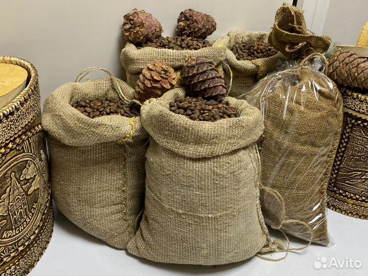 Шишка кедровая, свежая