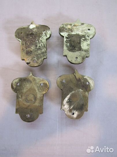 Крепеж для умывальника, рукомойника Латунь №8301