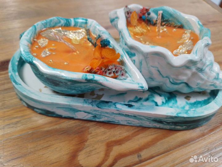 Свечи восковые ручной работы