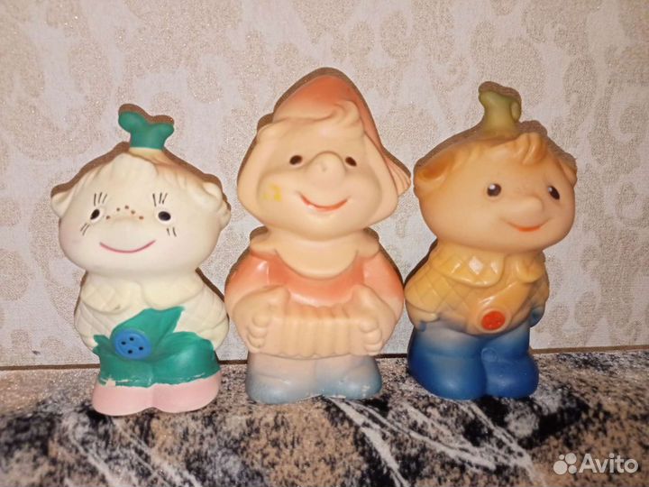 Резиновые игрушки СССР