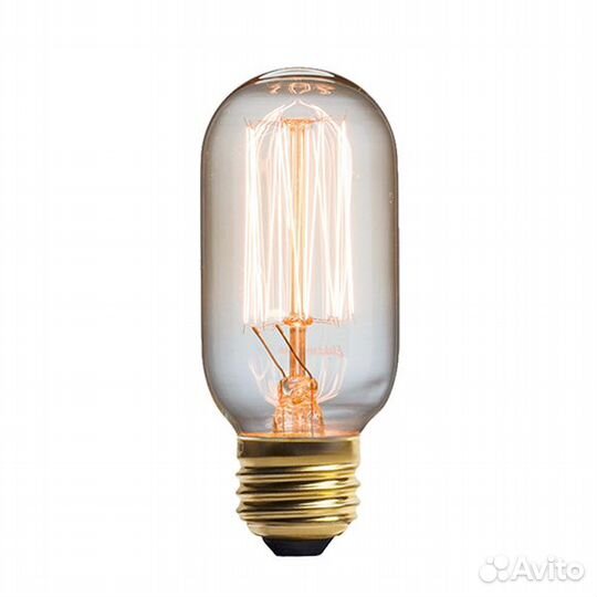 Винтажная лампа Эдисон Radios Squirrel Сage (Т45)