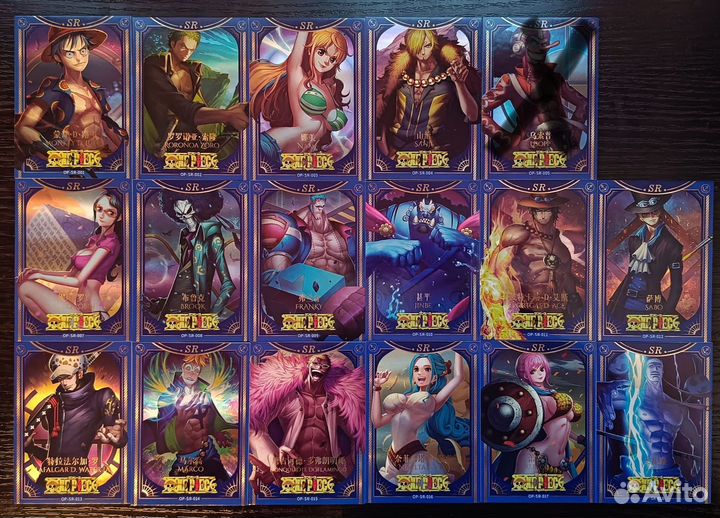 Карточки one piece 5 ван пис 5 кабаг