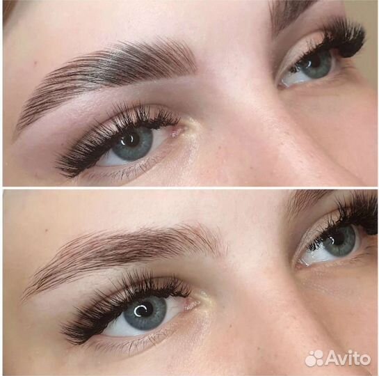 Ламинирование ресниц и бровей