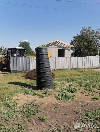 Установка канализации септик под ключ