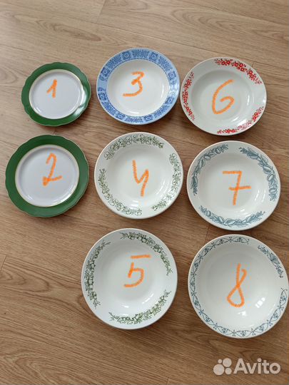 Тарелки СССР