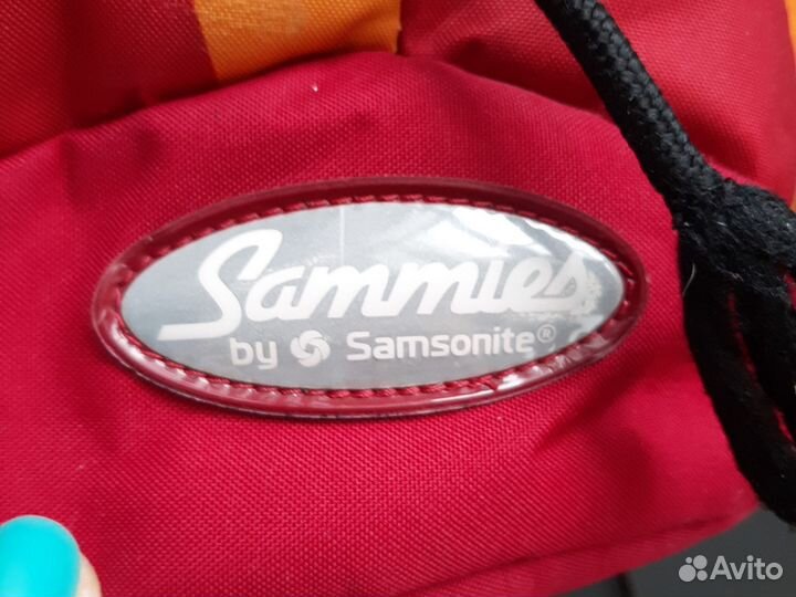 Рюкзак детский в садик Samsonite жираф и с котами