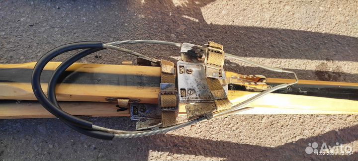 Беговые Лыжи Волжск 77 Марий эл с палками с крепле