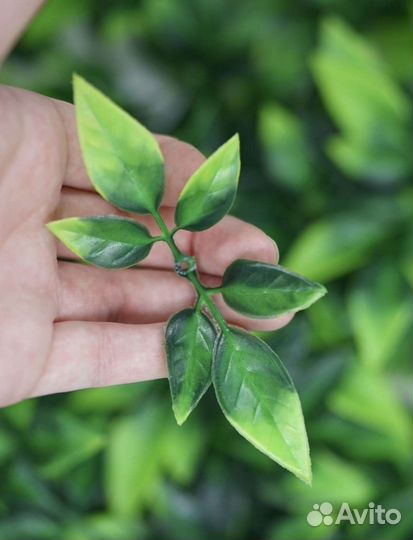 Искусственные листья для поделок