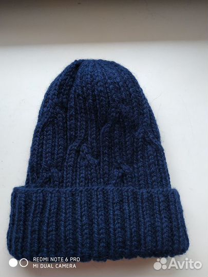 Шапка, шерсть, ручная работа