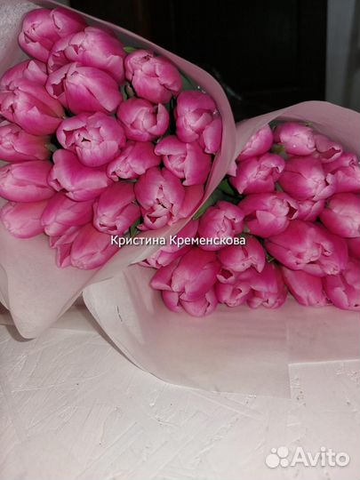 Тюльпаны в розницу к 8 марта
