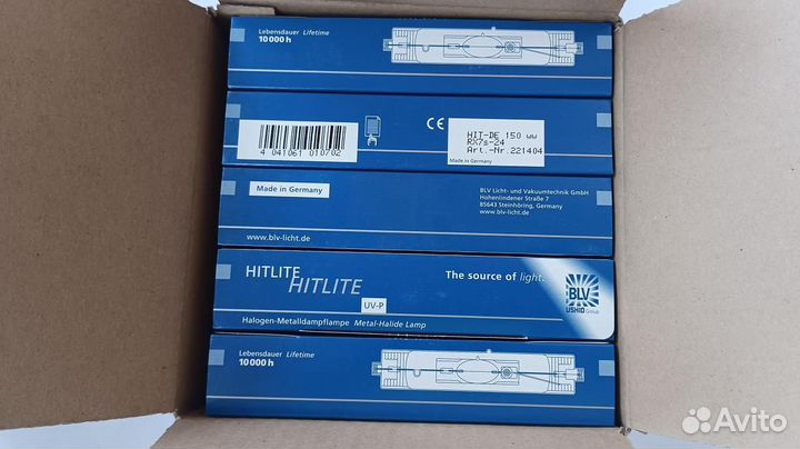 Металлогалогенная лампа BLV HIT DE 150W nw Rx7s-24