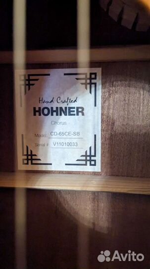 Гитара Hohner CD-65CE-SB