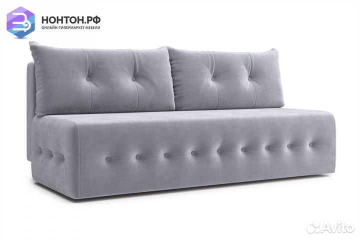 Диван еврокнижка Сити серый