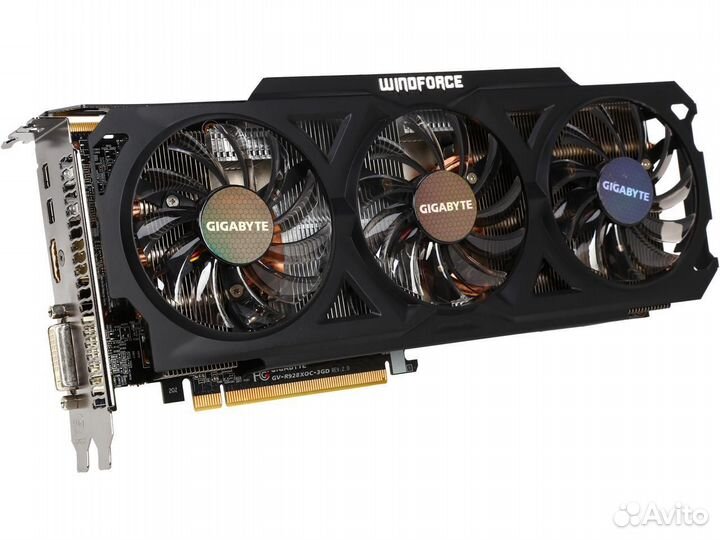 Продается видеокарта R9 280 3gb Gigabyte