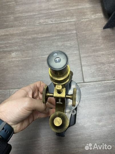 R.Winkel Gottingen Nr 17685 Микроскоп старинный