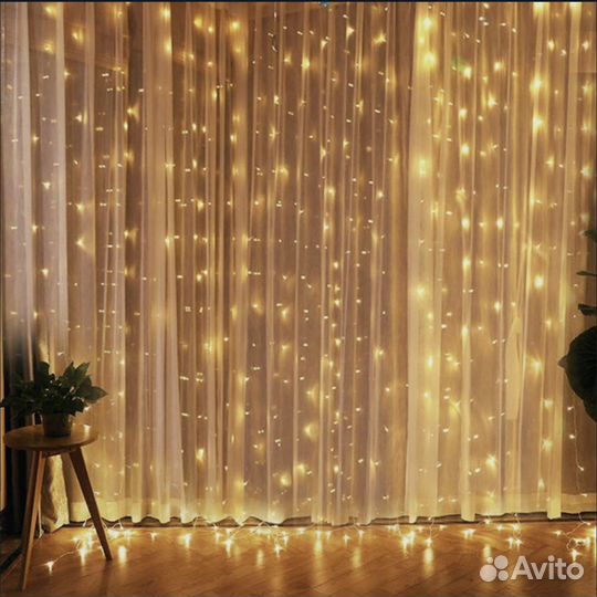 Гирлянды-шторы/занавес