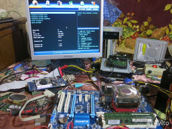 Материнская плата GA-Z77+Core i5-2320 Socket 1155