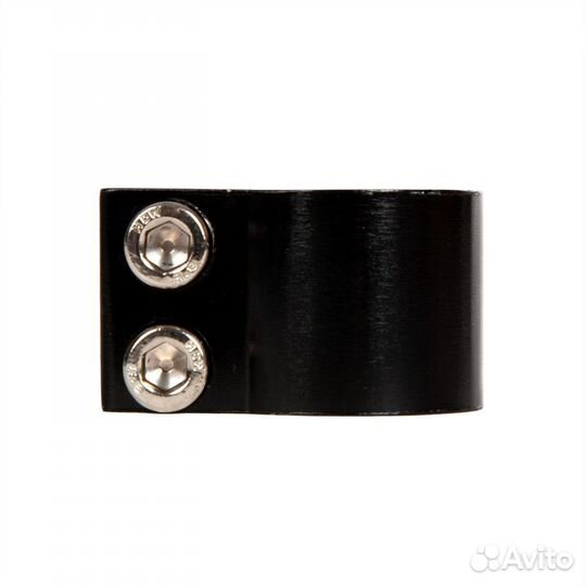 Зажим 33мм для самокатов, 2 болта, черный