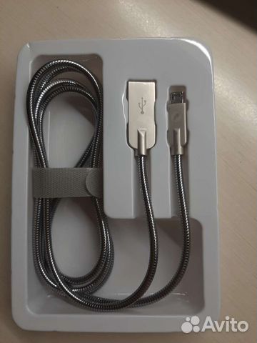 Провод для зарядки двусторонний micro USB