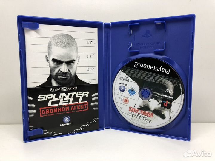 Диск Splinter cell Двойной агент для PS2