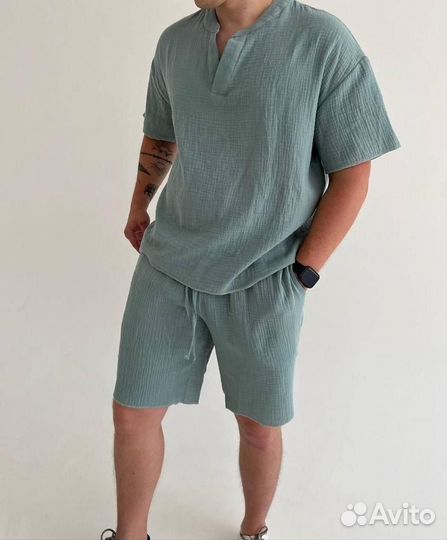 Костюм с шортами мужской