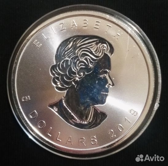 31.1 гр Чистого серебра. Канада. Инвестиционная