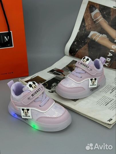 Кеды на девочку 22-26