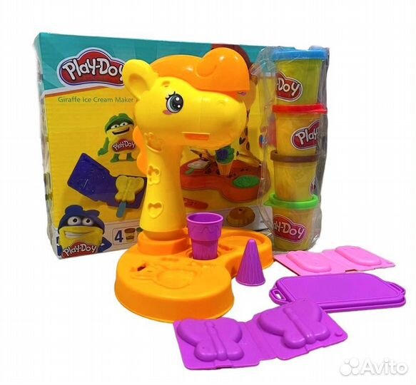 Пластилин Плей-До аналог 3 вида