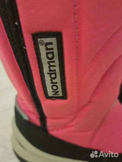 Сапоги зимние для девочки nordman 33