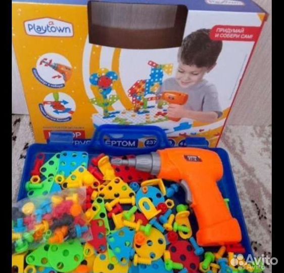 Конструкторы разные развивающие