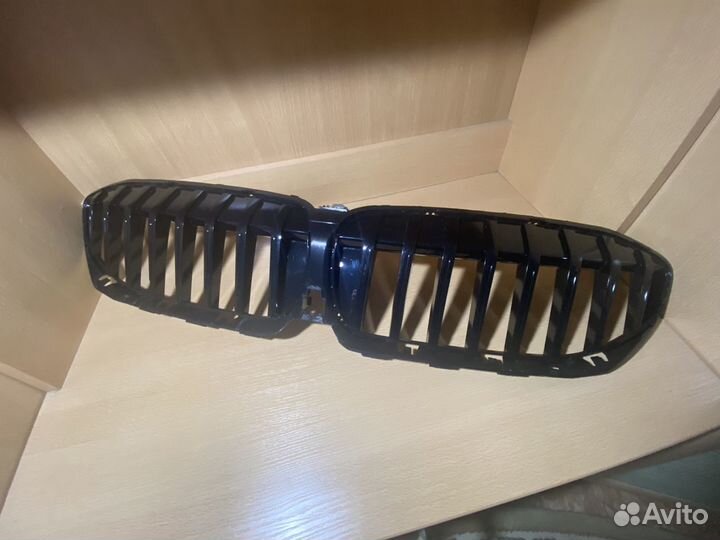 Чёрная Решётка радиатора BMW 3 G20 N1 8075665-17