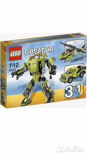 Lego креатор 3 в 1 робот