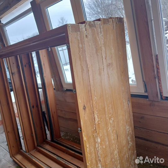 Деревянные окна бу