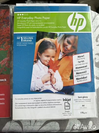 Фотобумага бумага доя струйного принтера