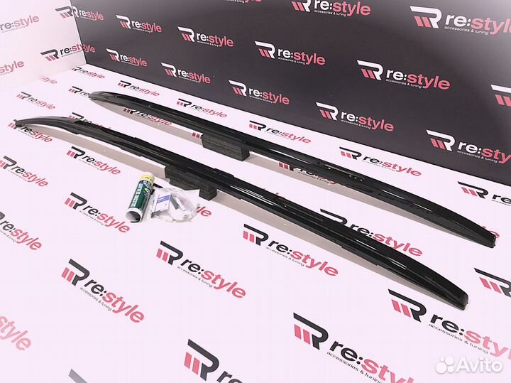 Рейлинги Toyota RAV4 (XA50) с18г Черные