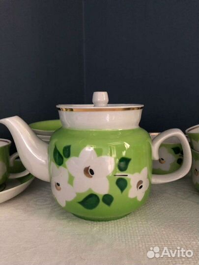 Сервиз Богдановичи бу, подсвечник кобальт