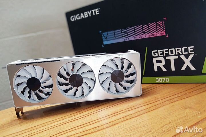 Видеокарта gigabyte GeForce RTX 3070 Vision OC 8G