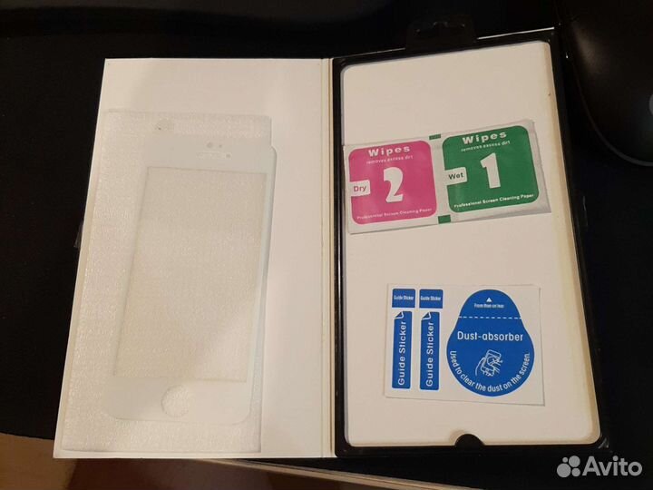 Защитное стекло для iPhone 5, 5S, 5C, SE